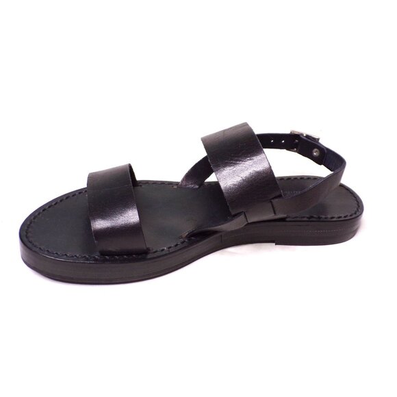 🆕 ZIGI Artisan Crafted Carmen Italian Leather Sandals Sz 8 Black - Picture 10 of 13